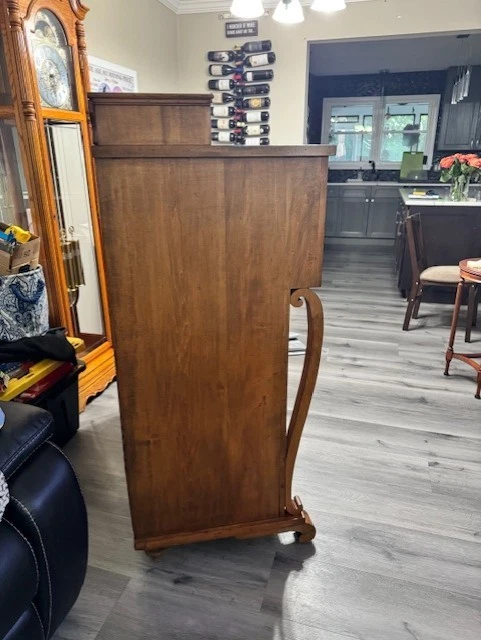 Antique Empire Dresser for bedroom - solid wood - Image 3 of 4
