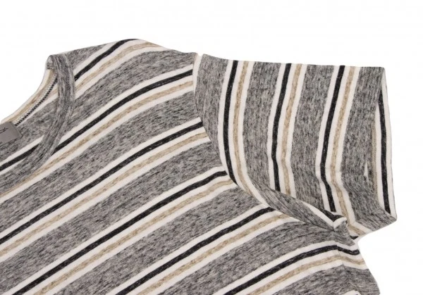 Camiseta a Rayas Yohji Yamamoto POUR HOMME Talla 3 (K-131916) Foto 3 de 4