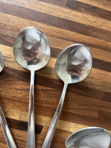 Oneida ESSENCE Teaspoons 6 1/4" & Soup Spoons 7” Stainless 18/10 Flatware - Picture 9 of 22