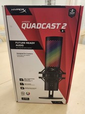 HYPERX QUADCAST 2 S USB MICROPHONE RGB New Sealed