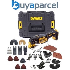 Dewalt DCS355N 18v XR Brushless Oscillating Multi Tool + 62 Accessories + Tstak