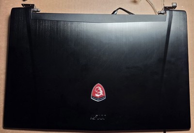 Original Displaydeckel MSI GT72 2QE/GT72 6QE/GT72S 6QE Dominator, Wlan Antenne..