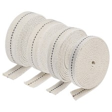 Oil Lamp Wick Cotton 1/2 Inch 5/8 Inch 3/4 Inch 7/8 Inch Flat Wide 2 Meter Long