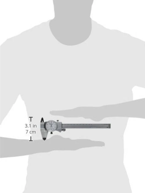 Precision Dial Caliper 0-6" Range 0.001" Accuracy - Image 3 of 3