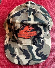 Jurassic Park Camo Jurassic World Youth/Kids Adjustable SnapBack Embroidered