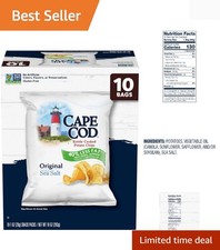 Cape Cod 10-Pack Less Fat  Kettle Chips - Gui...
