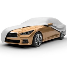 Car Cover, Lightweight, Breathable Indoor Car Protection, Size 5 for Full
