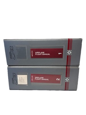 Canadair Regional Jet - CSP A-012 - Airplane Flight Manual 1 + 2
