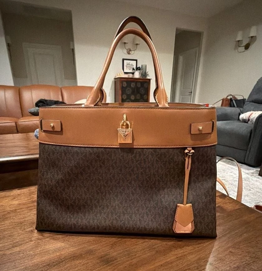 Michael Kors ブラウン サッチェル バッグ & ハンドバッグ 女性用 | eBay
