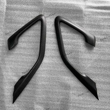 Matte Dry Carbon Fiber Interior Door Handle Trim Cover For Nissan Gtr R35 08-16 Matte Dry Carbon Fiber Interior Door Handle Trim Cover For Nissan Gtr R35 08-16
