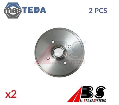 7169-S BREMSTROMMEL HINTEN ABS 2PCS NEU OE QUALITÄT