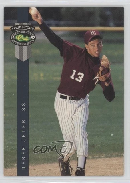 1992 Classic Four Sport Draft Pick Collection Derek Jeter #231 HOF