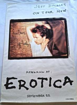 RARE!! Jeff Buckley Hand Signed 