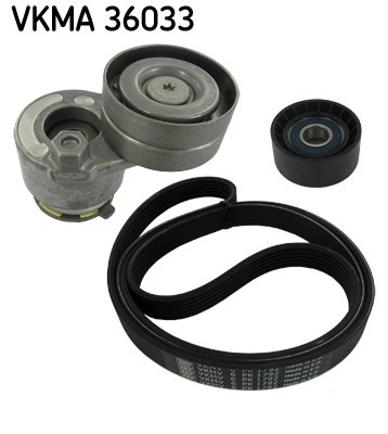 SKF VKMA 36033 V-Ribbed Belt Set for MITSUBISHI,NISSAN,OPEL,RENAULT,VAUXHALL