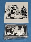 Put Bull Mint Holiday Series Christmas 2022 1 Oz Proof Silver Bar #33/100