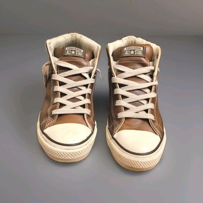 Men’s Chuck Taylor Brown Leather Shoes Converse All Star Mens Hiking 