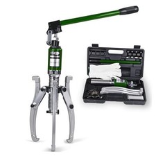 10T Hydraulic Gear Puller Set Wheel Bearing Puller Kit 2 or 3 Jaws 10 inch JAW