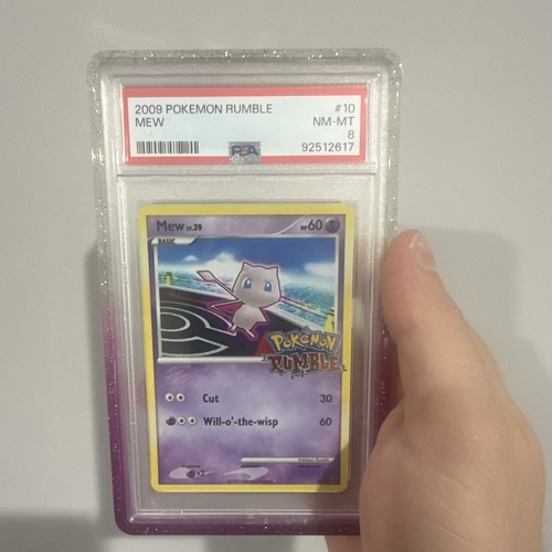 Pokemon Rumble Mew #10 PSA8