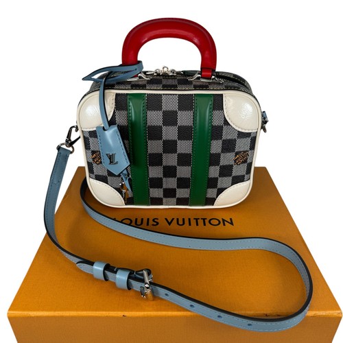 Louis Vuitton Valisette Bag Damier BB crossbody black & white LV vanity box bag - Afbeelding 16 van 16