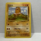 Wizards of the Coast Pokemon TCG Diglett 47/102 Base Set Common 30 HP