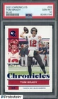 2021 Chronicles Blue #89 Tom Brady Buccaneers 41/99 PSA 10 GEM MINT