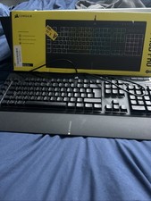 Image of Corsair K55 RGB Pro Gaming Keyboard with Wrist Rest & Dynamic RGB Lighting