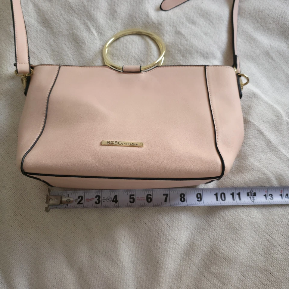 Bolso Bandolera BCBGeneration Pequeño Rosa Claro Foto 3 de 4