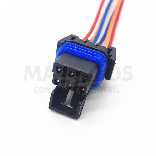 6 Wire Rear Taillight Tail Lamp Connector Repair For Chevrolet Classic 2004-2005 - Picture 6 of 8