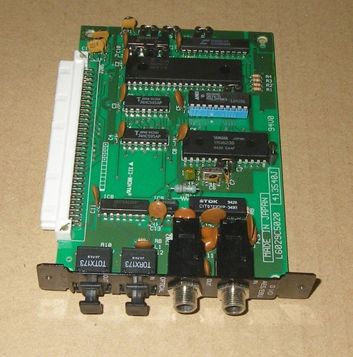 Placa de salida óptica AES EBU AKAI S3000 S3000i S3200 de Japón - Imagen 2 de 7