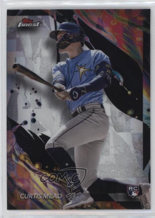 2024 Topps Finest Uncommon Refractor Curtis Mead #188 0wc9