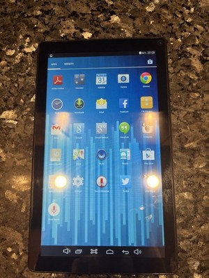 Azpen A1045DRI Tablet 10'' Quad Core A33 Android 4.4, Black, Diamond Resorts