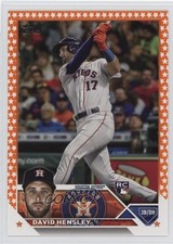 2023 Topps Complete Set Fanatics Exclusive Orange Star /99 David Hensley 0c4