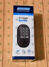 SCHLAGE ARRIVE - Remsen Matte Black - Smart Wifi Deadbolt lock *NEW and SEALED*