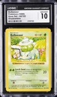 1999 POKEMON BASE SET SHADOWLESS #44/102 BULBSAUR CGC 10 GEM MINT