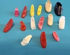 Vintage Barbie Ken Fashion Doll Singles Shoes Lot No Pairs Variety Lot Of 15