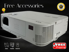 NEC NP-M282X 3LCD Projector 4K 2800 Lumens PC 3D Ready 20W Speaker w/Bundle   