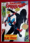 Amazing Spider-man  86 1st New Black Widow costume 1970 Silver Bronze  Age VG