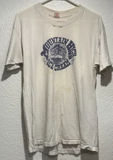 Vintage 1990s Mountain High Ice Cream Single Stitch T-Shirt, SZ L - Thrashed