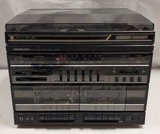 SOUNDESIGN AM-FM STEREO Radio Receiver Double Cassette Recorder 6859