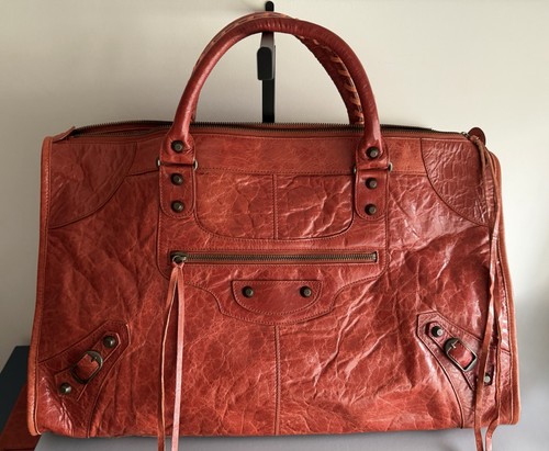 Balenciaga Work Bag Rouille