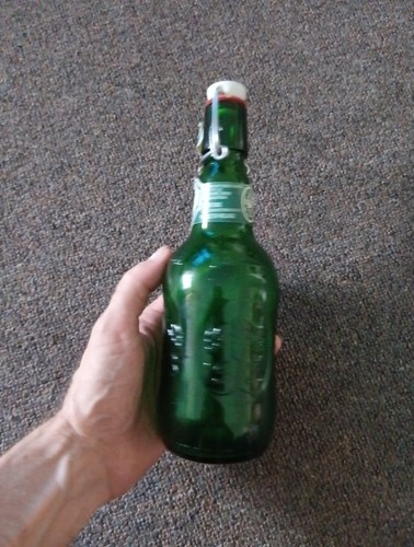 Grolsch Lager. Bottle. Empty - Picture 9 of 11
