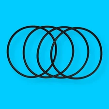 4 Pk Whole House Water Filter O-Ring for Glacier Bay HDGUSS4, HDG2BS4