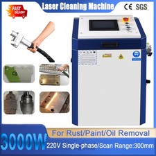 Raycus 3000W Fiber Laser Cleaning Machine For Rust Paint Carbon Deposit Removal