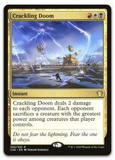 Crackling Doom #205 (NM) Commander 2020 C20 Magic MTG