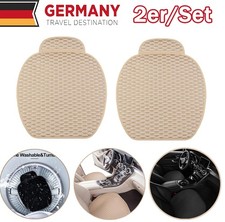 2x Auto Sitzauflage Sitzbezüge Sitzkissen Sitzmatte Matte Für Seat Schwarz/Beige