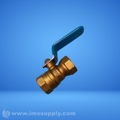 Kitz 600WOG Size 1/2 in 600 WOG Ball Valve, Forged Brass FNIP