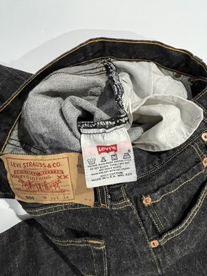 80'S　Levi's 501-0000　USA製　W35 Levi's 501 XX Blue Denim Jeans 80's Made in USA W34 L30.5 Vintage