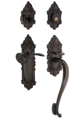 Nostalgic Warehouse VICMAN_ESET_238_SG_RH Victorian Right Handed - Bronze