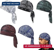Cooling Skull Cap Helmet Liner, Paisley Cooli...