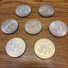 1968 kennedy half dollar 40% silver lot of 7